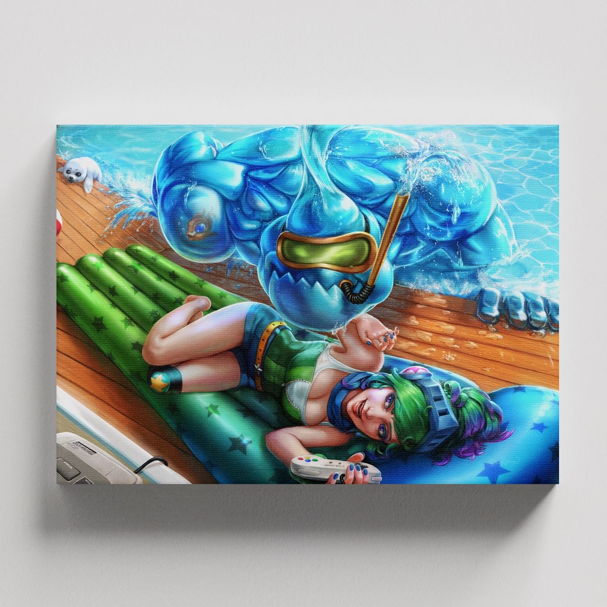 TAYRONA STORE - Cuadros Retablo Video Juegos League of Legends 020 - 50x35cm