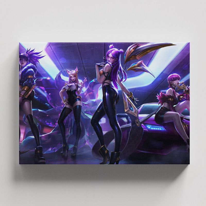TAYRONA STORE - Cuadros Retablo Video Juegos League of Legends 049 - 50x35cm