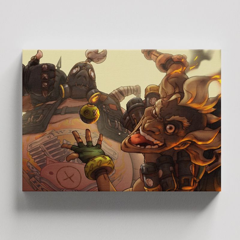 TAYRONA STORE - Cuadros Retablo Video Juegos Overwatch 014 - 50x35cm
