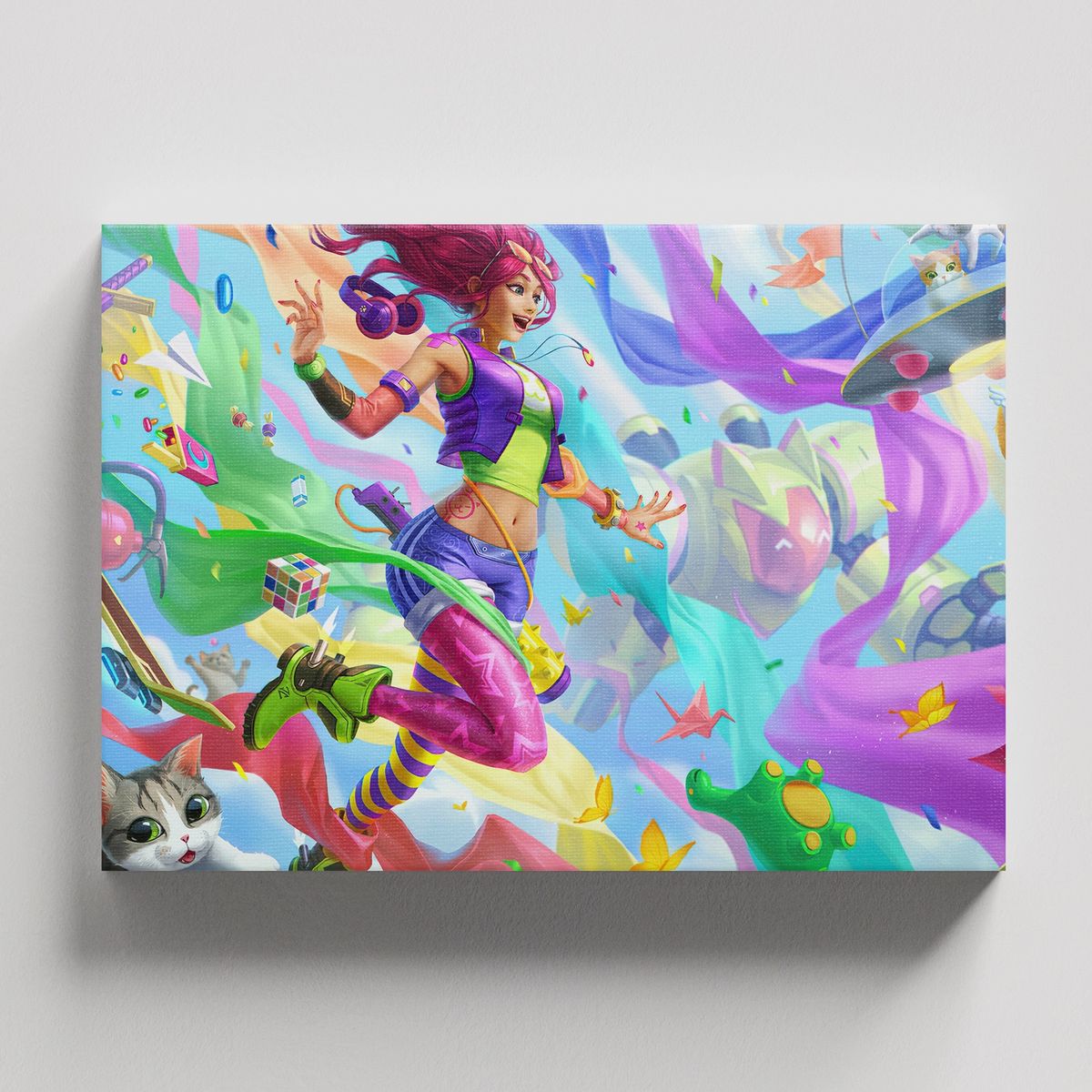 TAYRONA STORE - Cuadros Retablo Video Juegos League of Legends 068 - 50x35cm