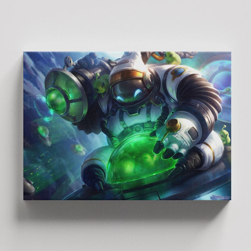 TAYRONA STORE - Cuadros Retablo Video Juegos League of Legends 067 - 50x35cm