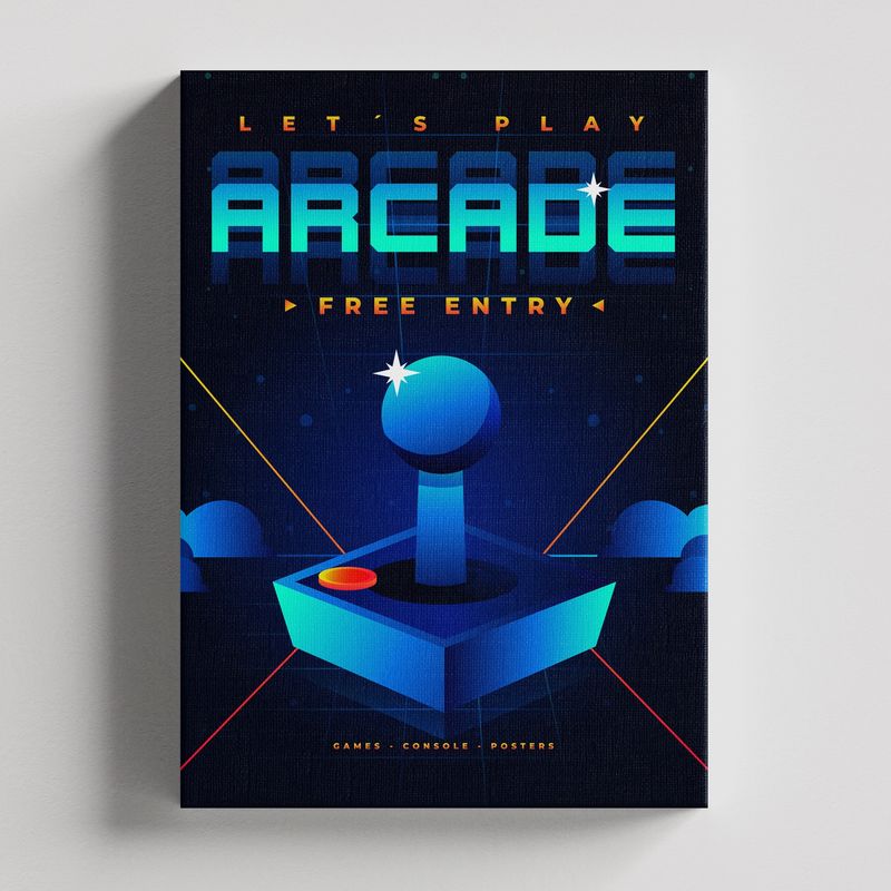 TAYRONA STORE - Cuadros Retablo Video Juegos Iconos y Posters 026 - 35x50cm