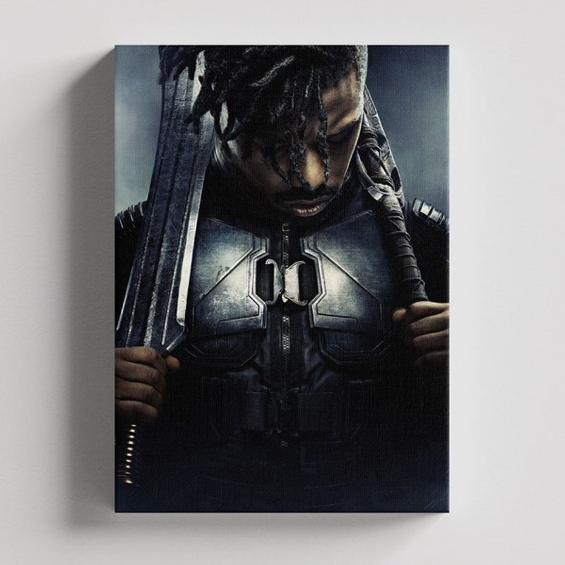 TAYRONA STORE - Cuadros Retablo Marvel Pantera Negra 008 - 35x50cm