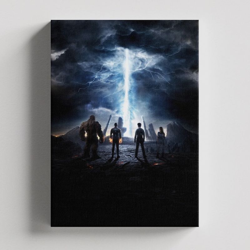 TAYRONA STORE - Cuadros Retablo Marvel Los 4 Fantasticos 002 - 35x50cm