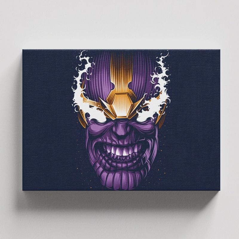 TAYRONA STORE - Cuadros Retablo Marvel Thanos 008 - 50x35cm