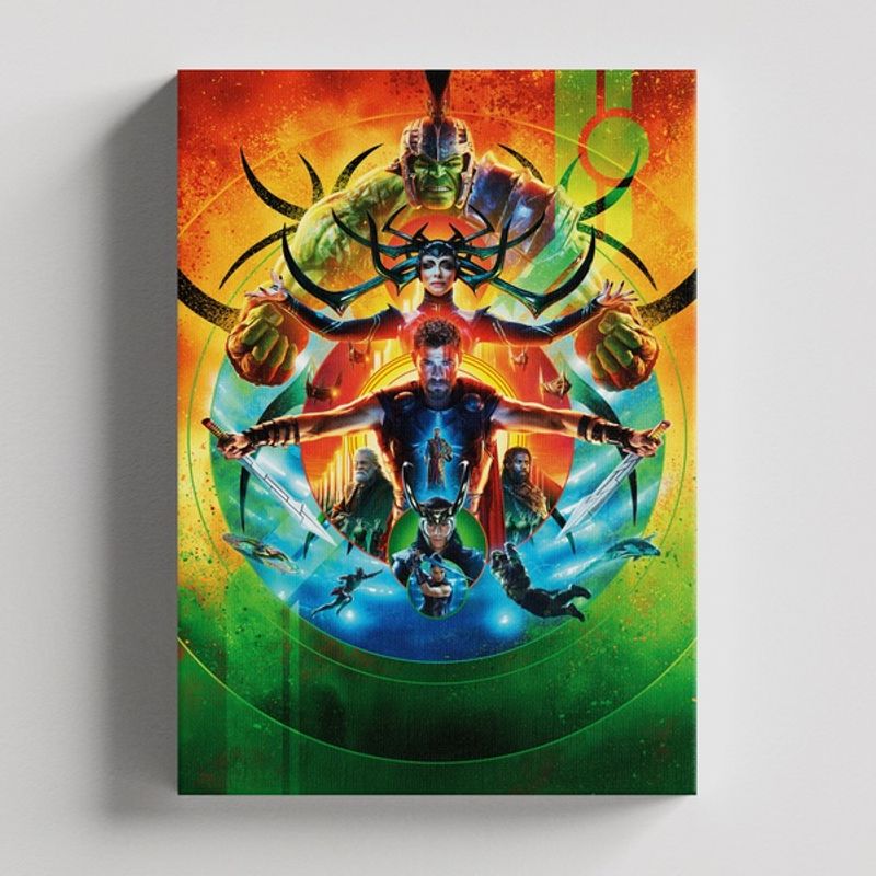 TAYRONA STORE - Cuadros Retablo Marvel Thor 002 - 35x50cm