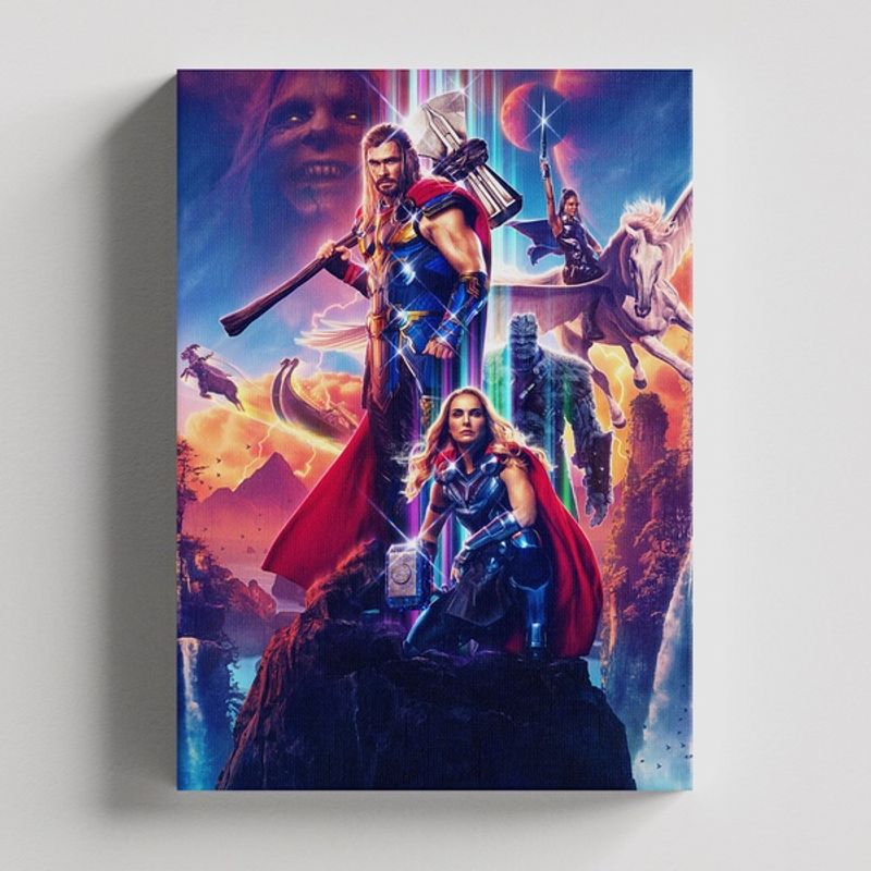 TAYRONA STORE - Cuadros Retablo Marvel Thor 001 - 35x50cm