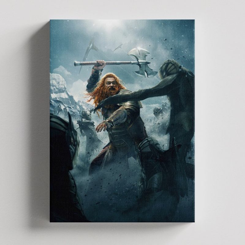 TAYRONA STORE - Cuadros Retablo Marvel Thor 019 - 35x50cm