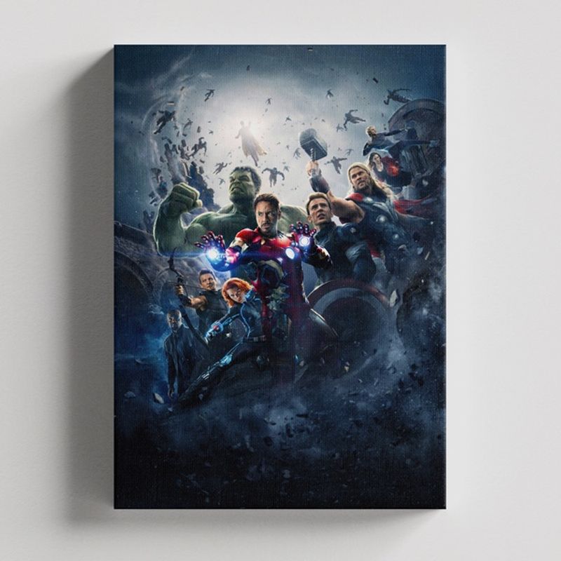 TAYRONA STORE - Cuadros Retablo Marvel Vengadores 006 - 35x50cm