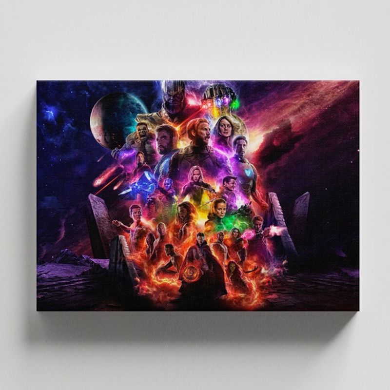 TAYRONA STORE - Cuadros Retablo Marvel Vengadores 053 - 50x35cm