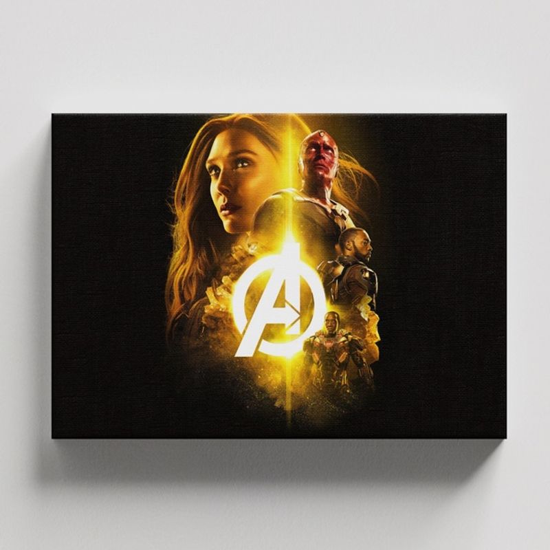 TAYRONA STORE - Cuadros Retablo Marvel Vengadores 063 - 50x35cm