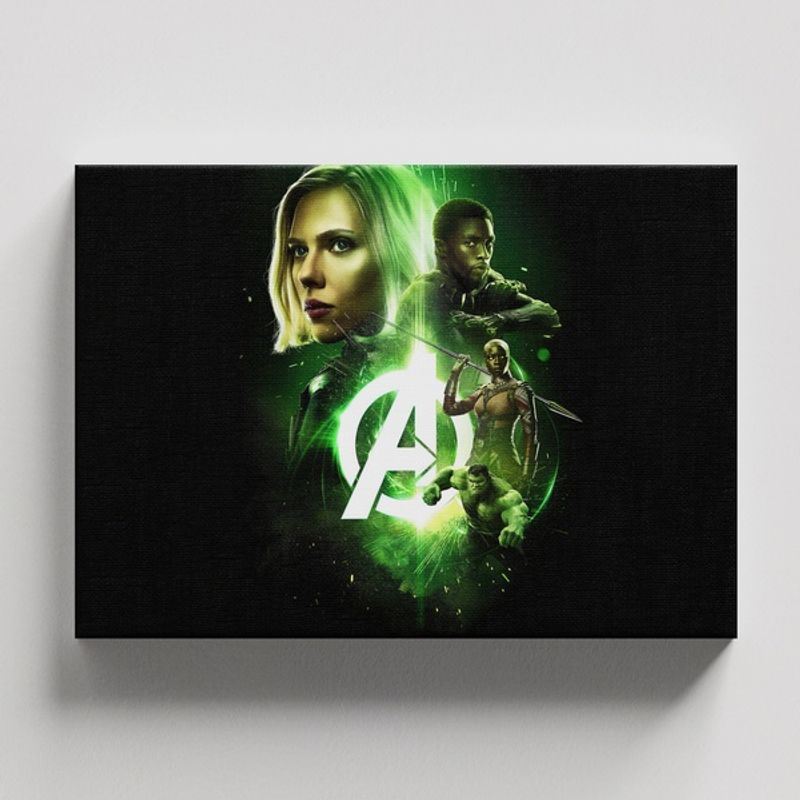 TAYRONA STORE - Cuadros Retablo Marvel Vengadores 062 - 50x35cm