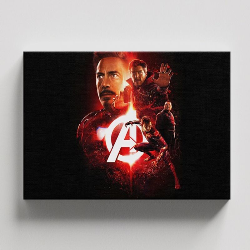 TAYRONA STORE - Cuadros Retablo Marvel Vengadores 061 - 50x35cm