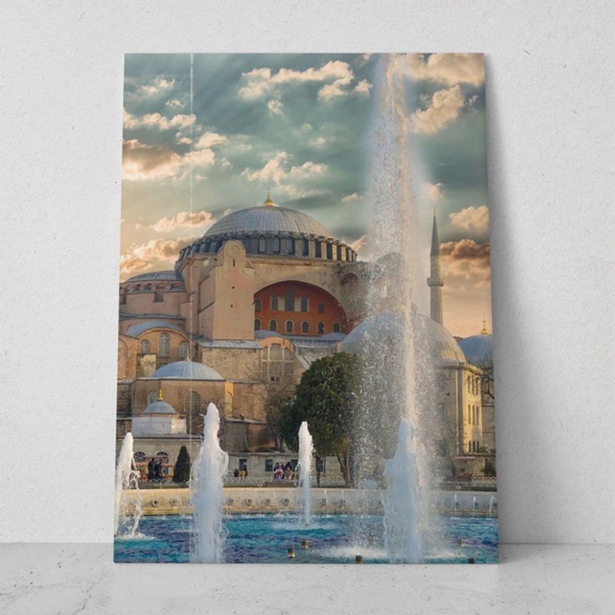 TAYRONA STORE - Cuadros Retablo Construcciones Edificios Famosos 013 - 35x50cm