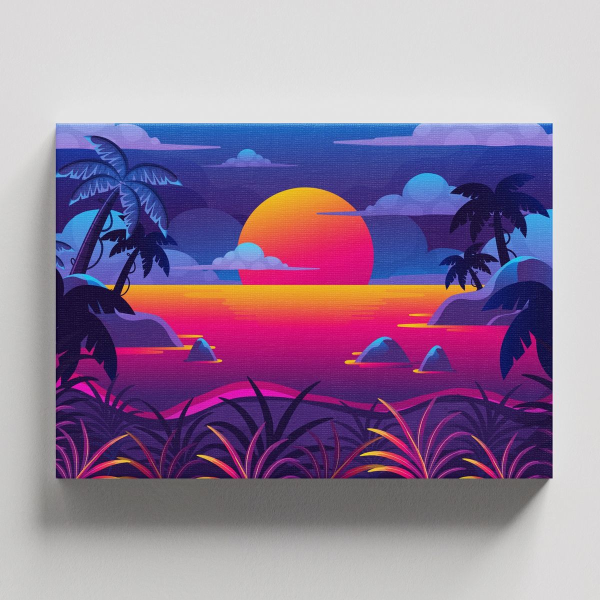 TAYRONA STORE - Cuadros Retablo Paisaje Natural Digital 032 - 50x35cm