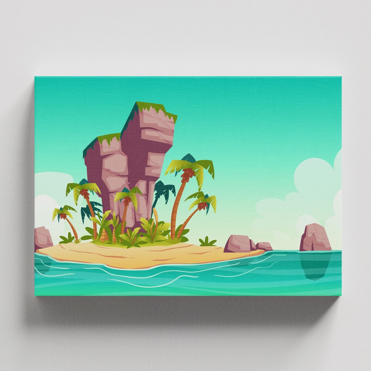 TAYRONA STORE - Cuadros Retablo Paisaje Natural Digital 143 - 50x35cm