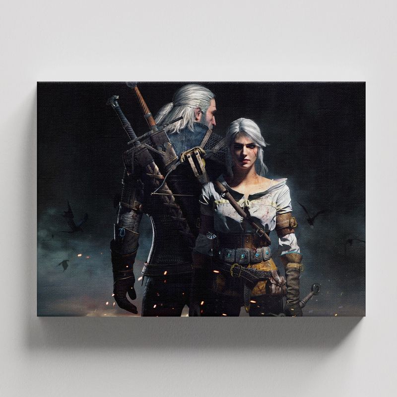 TAYRONA STORE - Cuadros Retablo Video Juegos The Witcher 004 - 50x35cm