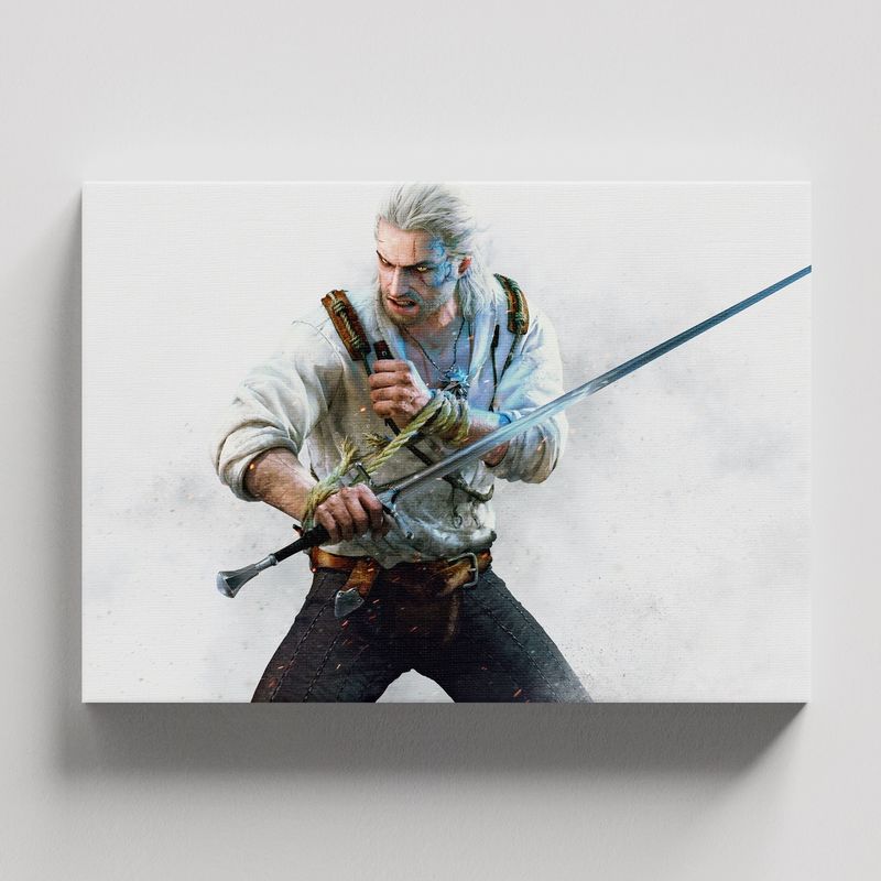 TAYRONA STORE - Cuadros Retablo Video Juegos The Witcher 009 - 50x35cm