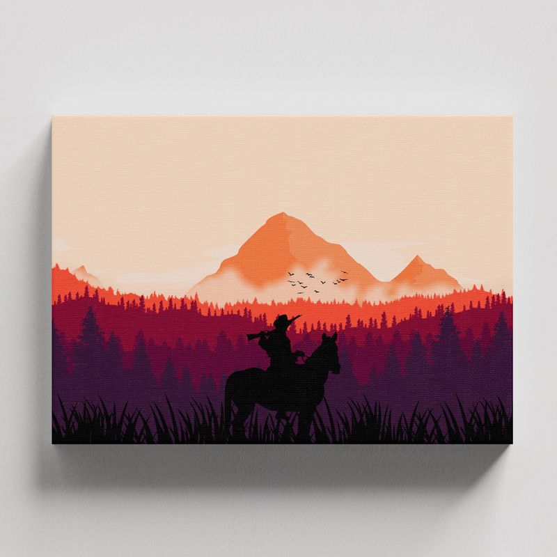 TAYRONA STORE - Cuadros Retablo Video Juegos Red Dead Redemption 011 - 50x35cm