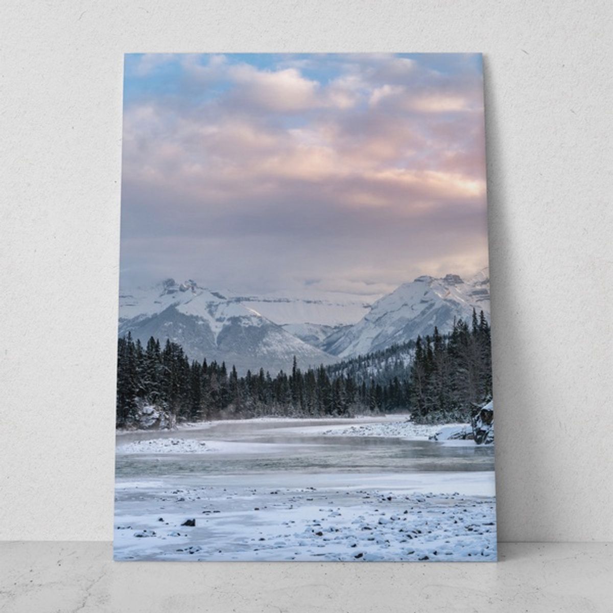 TAYRONA STORE - Cuadros Retablo Paisajes Nieve 014 - 35x50cm