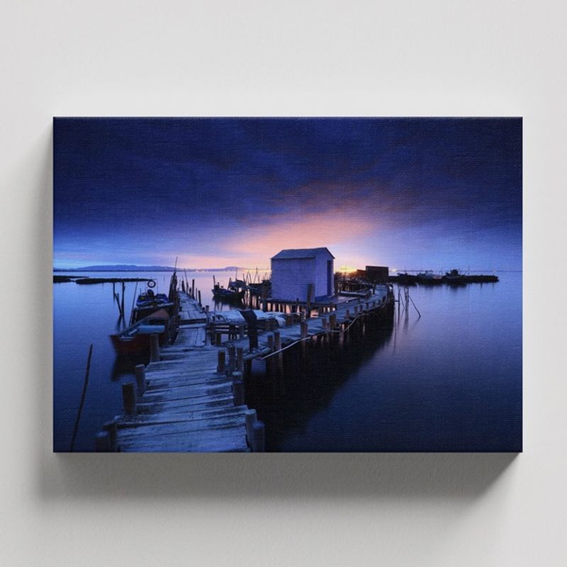 TAYRONA STORE - Cuadros Retablo Paisajes Noche 020 - 50x35cm