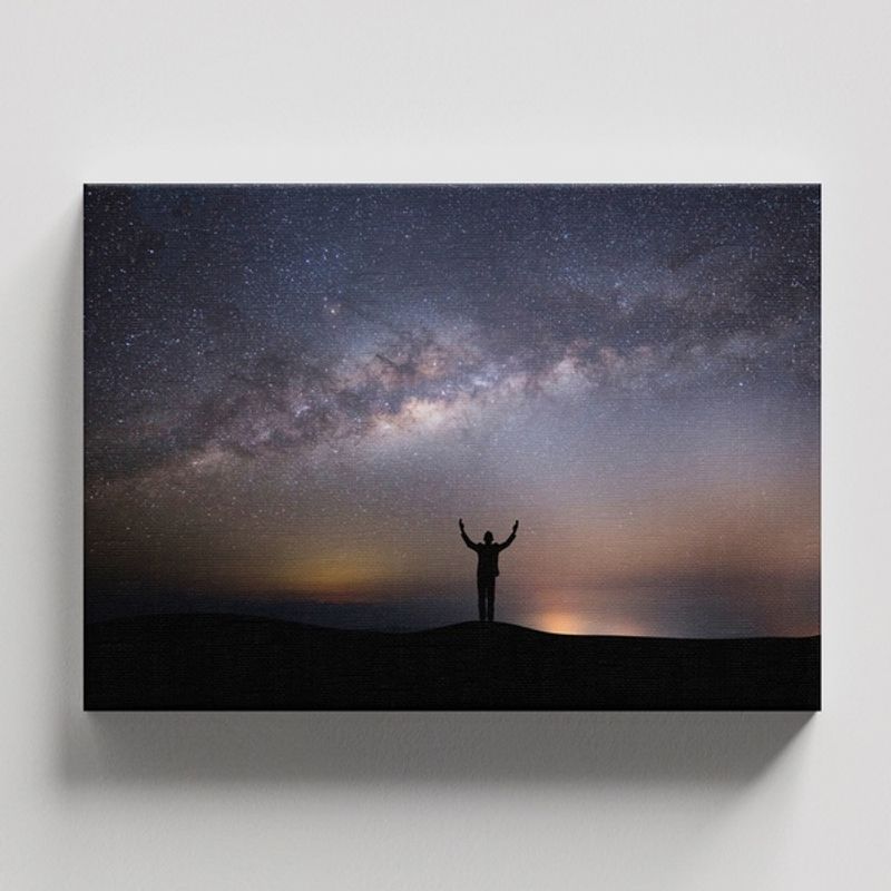TAYRONA STORE - Cuadros Retablo Paisajes Noche 028 - 50x35cm