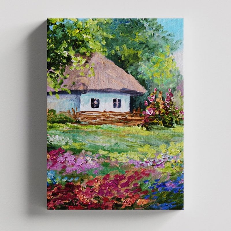TAYRONA STORE - Cuadros Retablo Pinturas Oleo 006 - 35x50cm