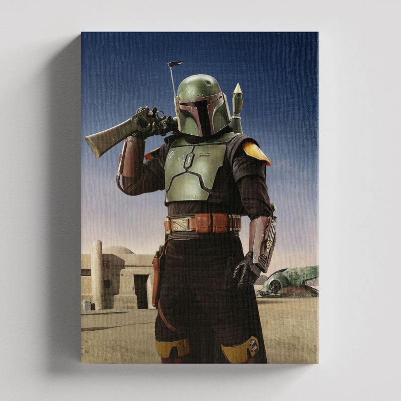 TAYRONA STORE - Cuadros Retablo Series de TV Boba Fett 009 - 35x50cm