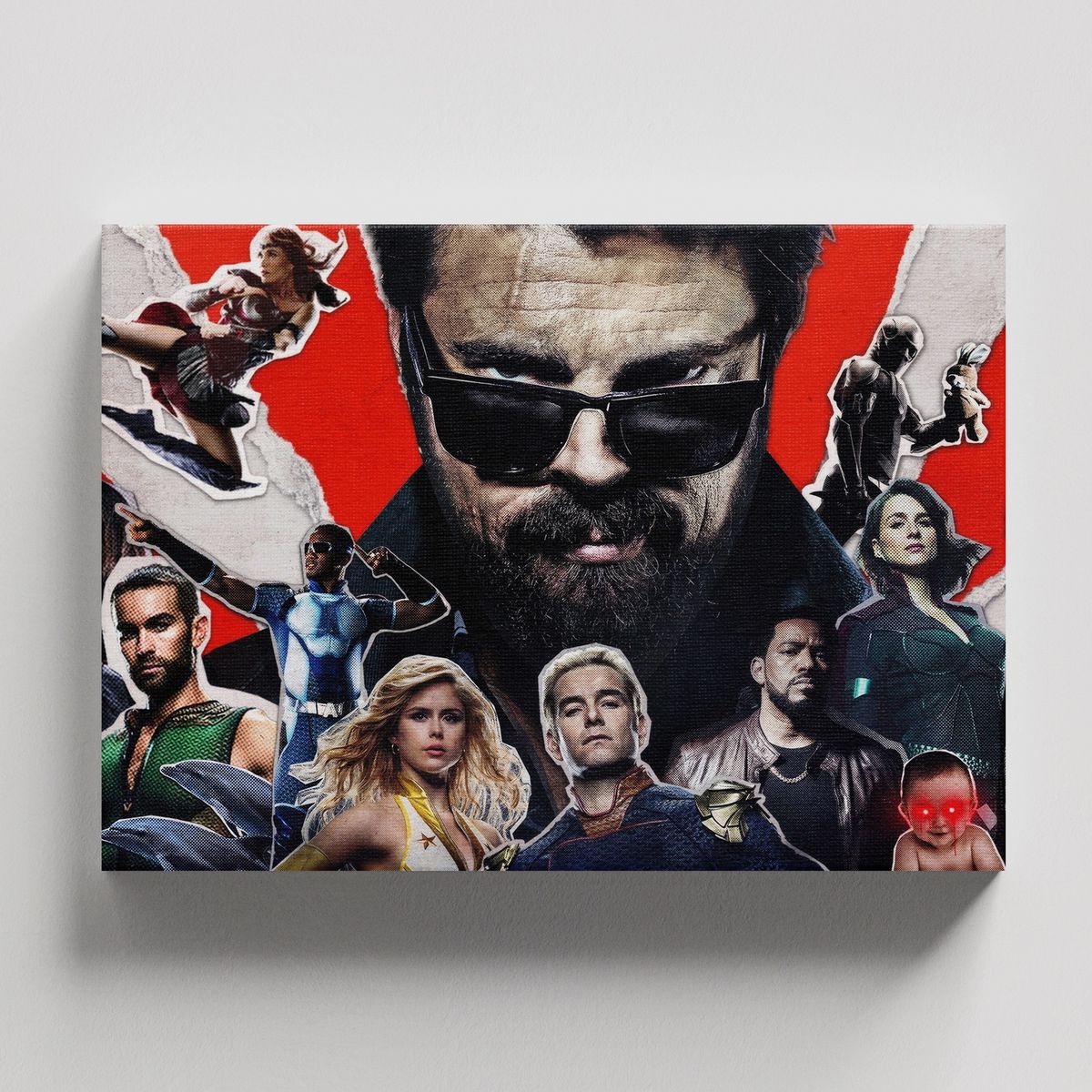 TAYRONA STORE - Cuadros Retablo Series de TV The Boys 003 - 50x35cm