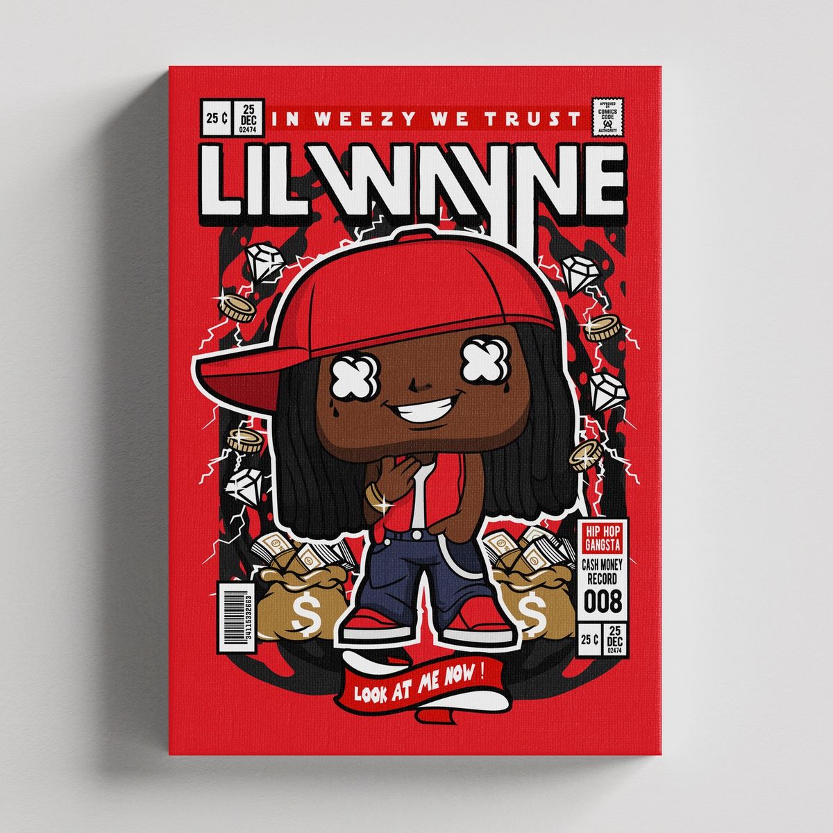 TAYRONA STORE - Cuadros Retablo Funko Musicos 068 - 35x50cm