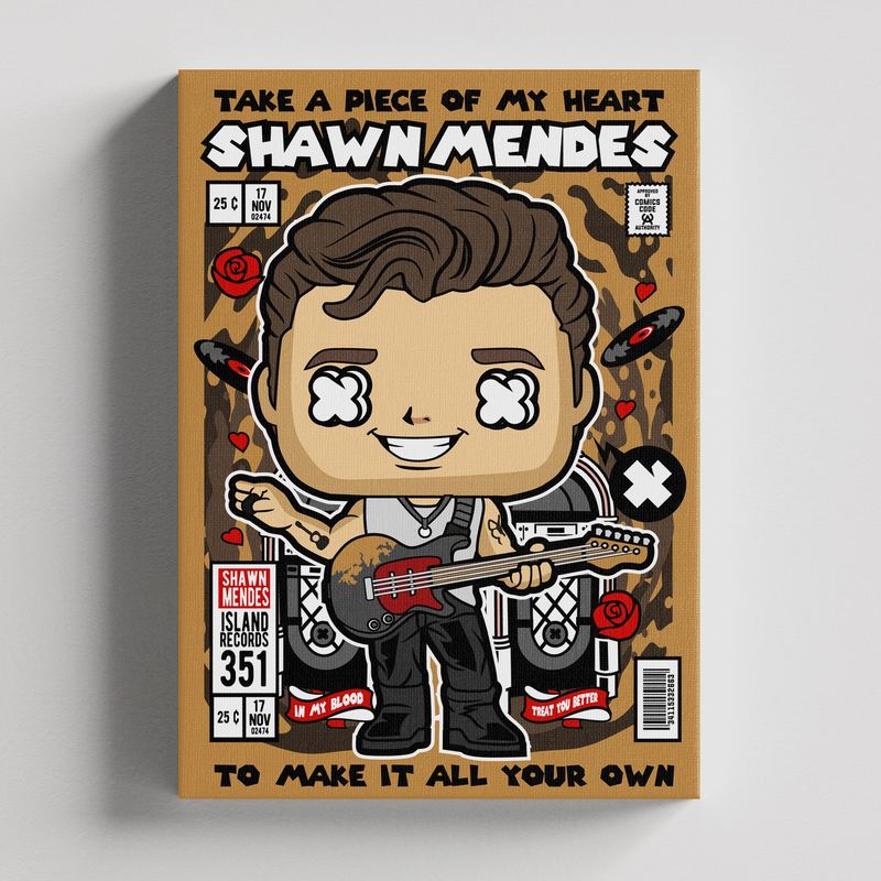 TAYRONA STORE - Cuadros Retablo Funko Musicos 089 - 35x50cm