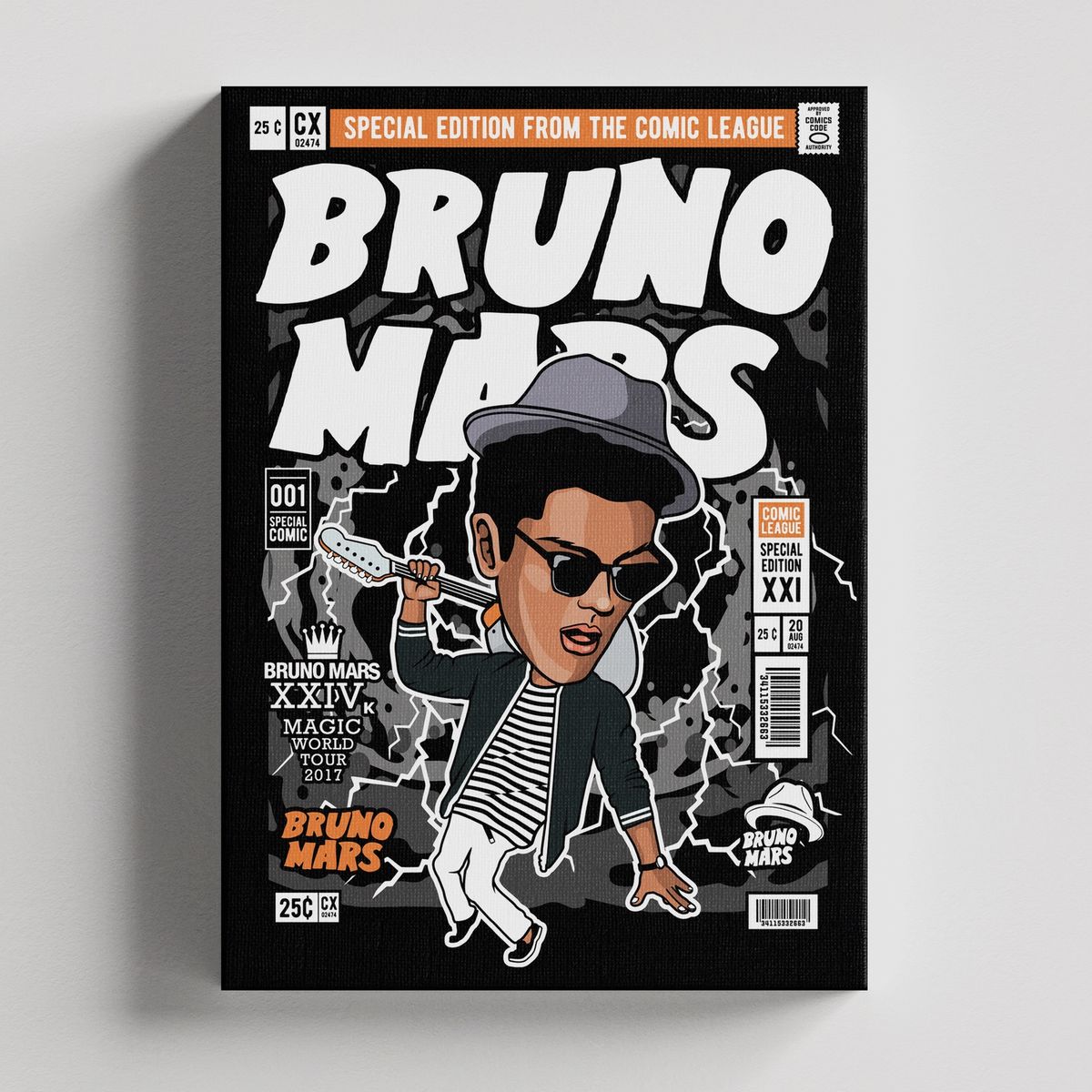 TAYRONA STORE - Cuadros Retablo Funko Musicos 020 - 35x50cm