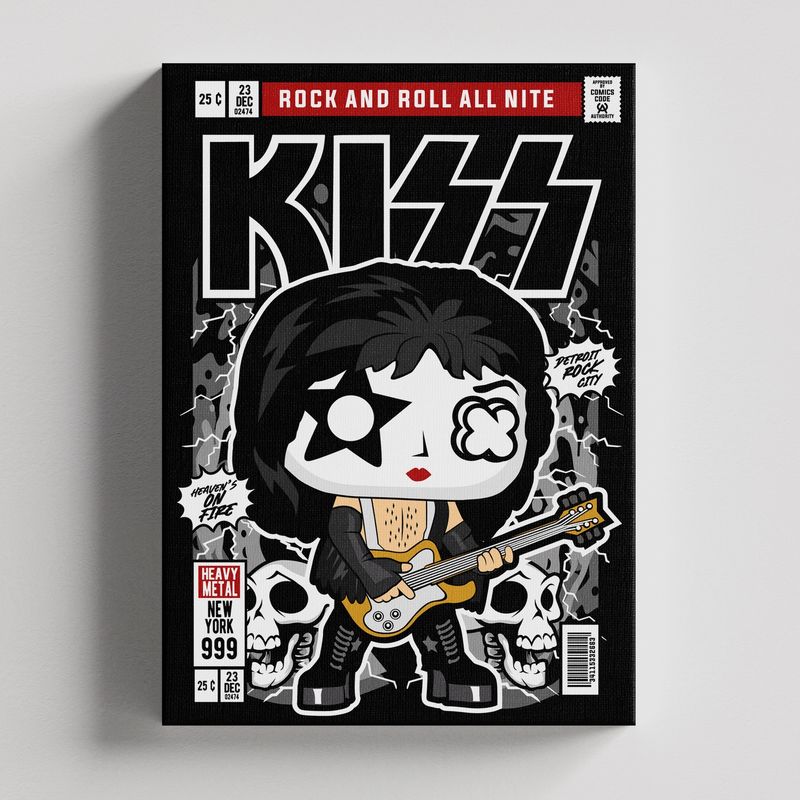 TAYRONA STORE - Cuadros Retablo Funko Rock 037 - 35x50cm