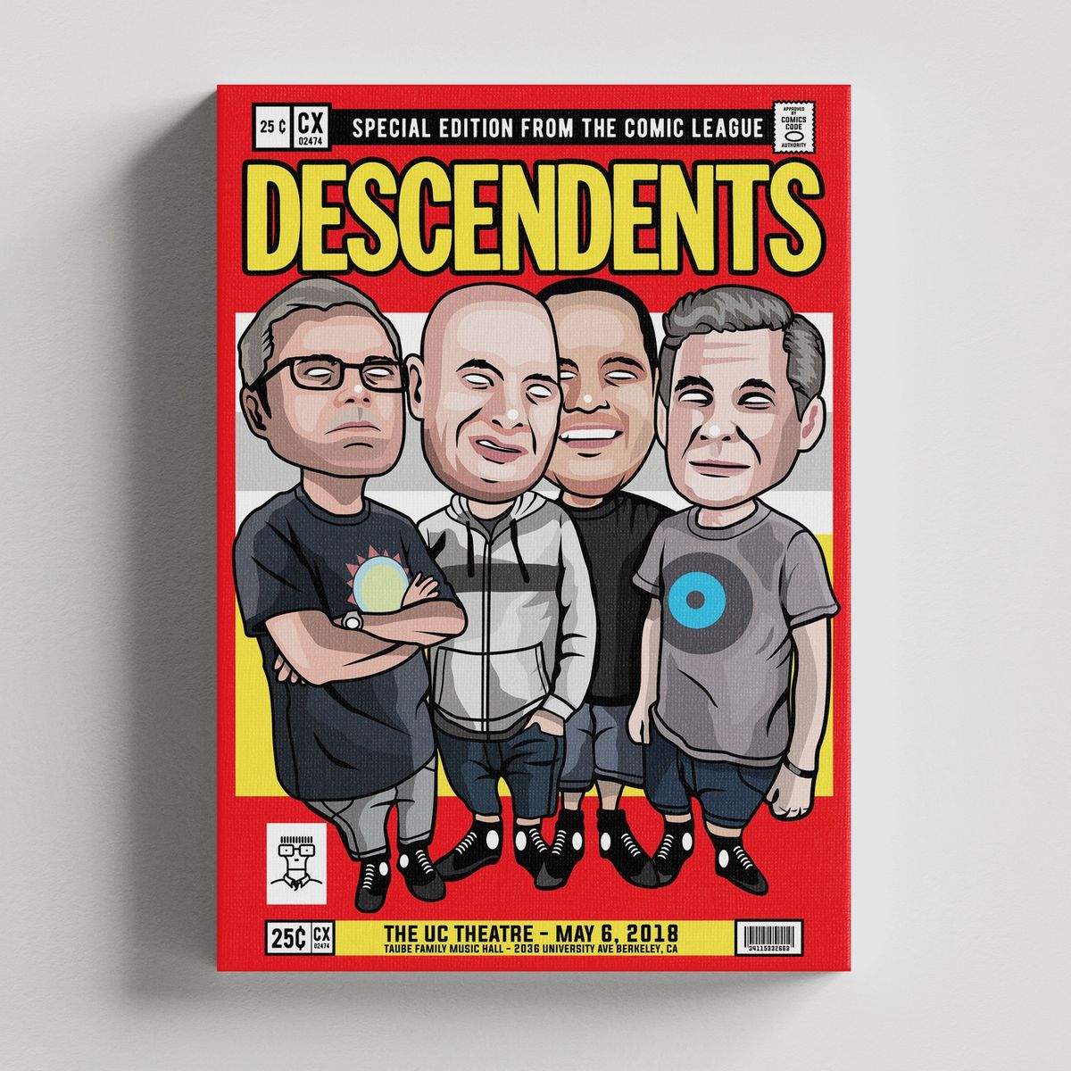 TAYRONA STORE - Cuadros Retablo Funko Rock 019 - 35x50cm