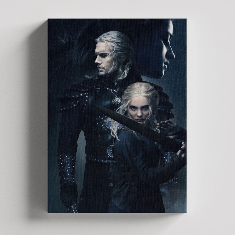 TAYRONA STORE - Cuadros Retablo Series de TV The Witcher 001 - 35x50cm