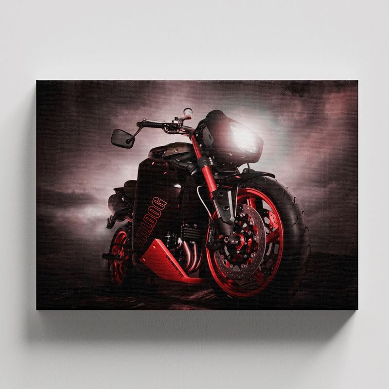 TAYRONA STORE - Cuadros Retablo Motos 120 - 50x35cm