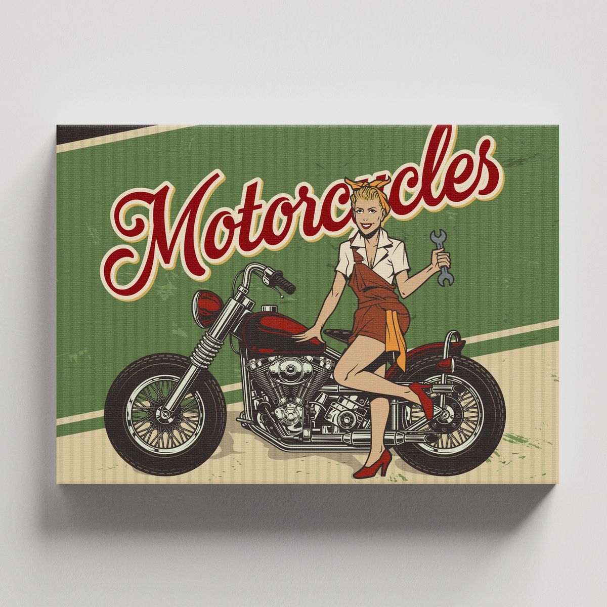 TAYRONA STORE - Cuadros Retablo Motos y Carros Varios 028 - 50x35cm