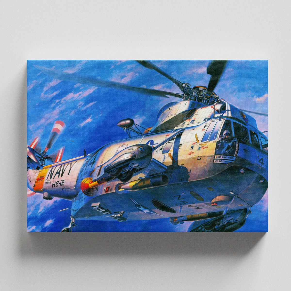 TAYRONA STORE - Cuadros Retablo Helicopteros 003 - 50x35cm