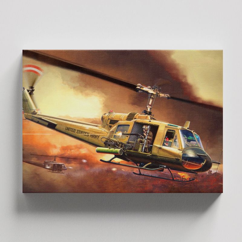 TAYRONA STORE - Cuadros Retablo Helicopteros 002 - 50x35cm