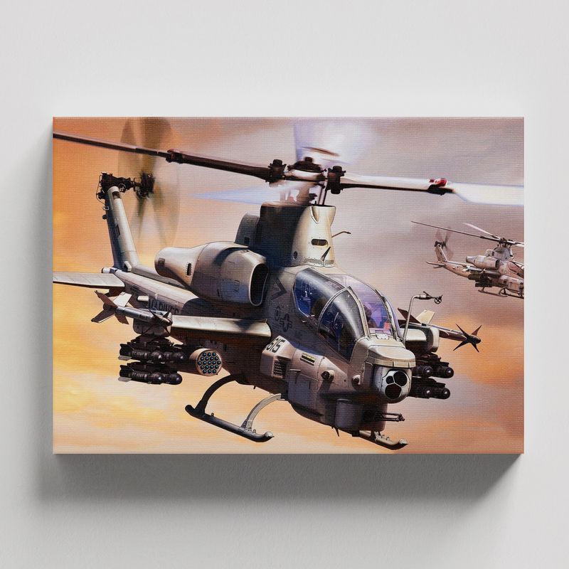TAYRONA STORE - Cuadros Retablo Helicopteros 001 - 50x35cm