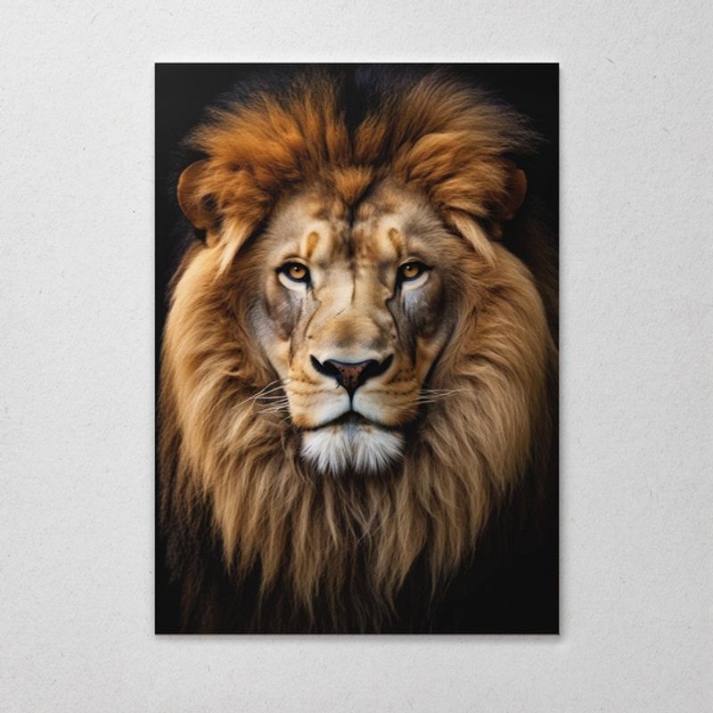 TAYRONA STORE - Cuadros Retablo Animales Felinos 027 - 35x50cm