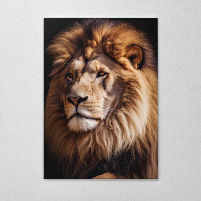 TAYRONA STORE - Cuadros Retablo Animales Felinos 034 - 35x50cm
