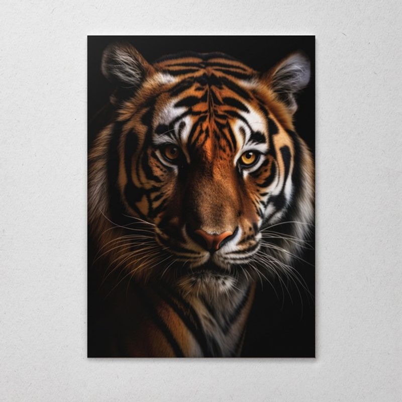 TAYRONA STORE - Cuadros Retablo Animales Felinos 044 - 35x50cm