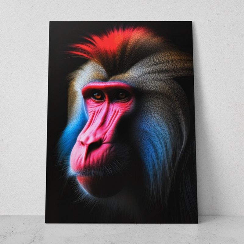 TAYRONA STORE - Cuadros Retablo Animales Primates 017 - 35x50cm
