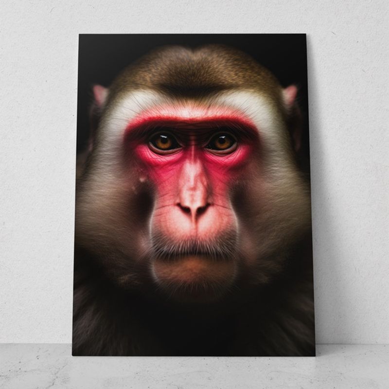 TAYRONA STORE - Cuadros Retablo Animales Primates 028 - 35x50cm