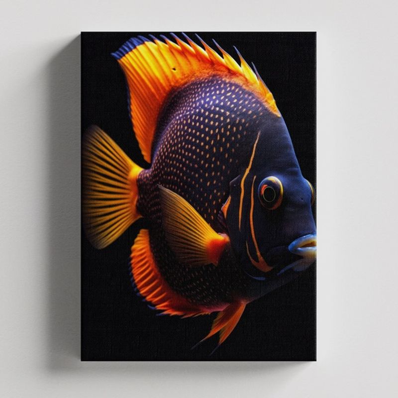 TAYRONA STORE - Cuadros Retablo Animales Acuaticos 005 - 35x50cm