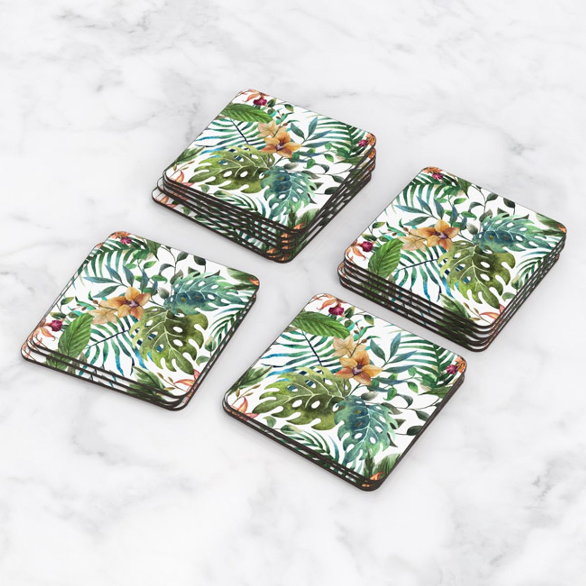TAYRONA STORE - Portavasos Tayrona Store Set x 6 Flores 208
