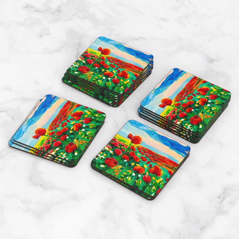 TAYRONA STORE - Portavasos Tayrona Store Set x 6 Flores 191
