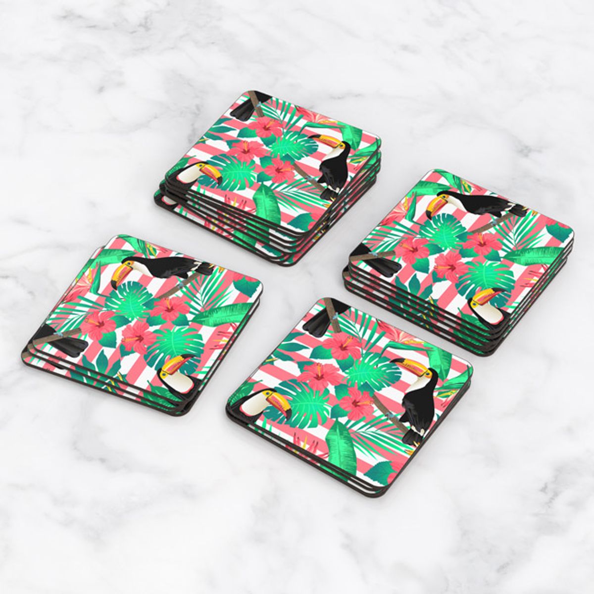 TAYRONA STORE - Portavasos Tayrona Store Set x 6 Flores 240
