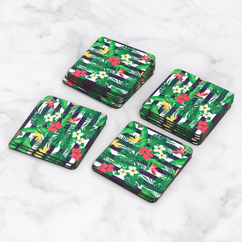 TAYRONA STORE - Portavasos Tayrona Store Set x 6 Flores 251
